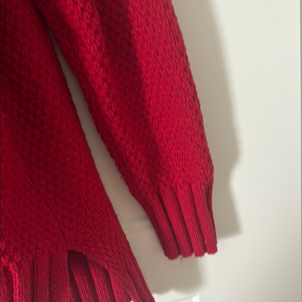 Patagonia Off Country Cozy Red Turtleneck Sweater - Picture 6 of 9